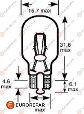 EUROREPAR 1616431780 - Ampoule, feu clignotant cwaw.fr