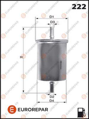 EUROREPAR E145075 - Filtre à carburant cwaw.fr