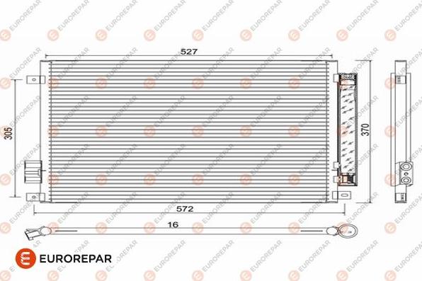 EUROREPAR 1618099980 - Condensateur, climatisation cwaw.fr