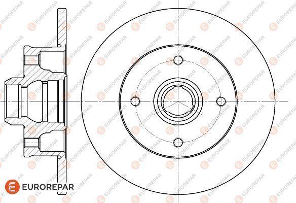 EUROREPAR 1618869180 - Disque de frein cwaw.fr