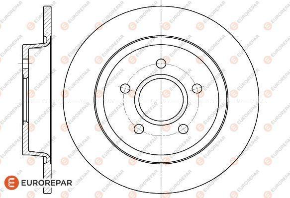 EUROREPAR 1618869780 - Disque de frein cwaw.fr