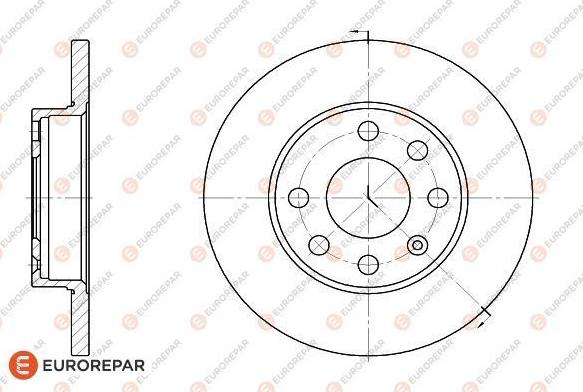 EUROREPAR 1618866980 - Disque de frein cwaw.fr