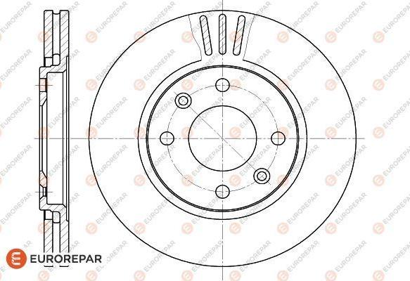 EUROREPAR 1618860680 - Disque de frein cwaw.fr