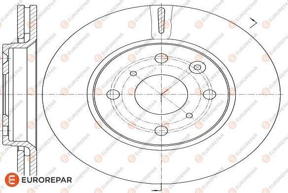 EUROREPAR 1618862380 - Disque de frein cwaw.fr