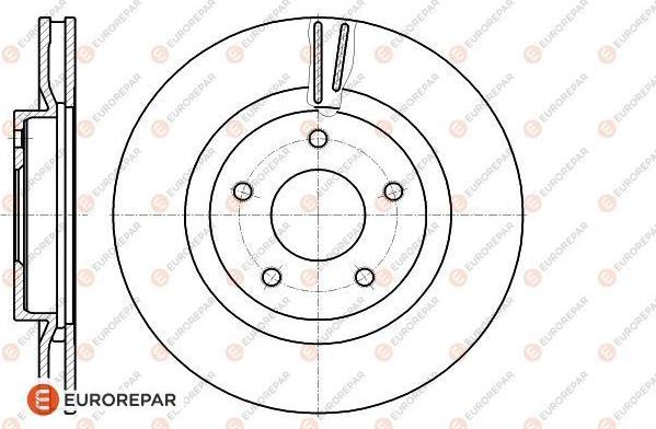 EUROREPAR 1618889580 - Disque de frein cwaw.fr