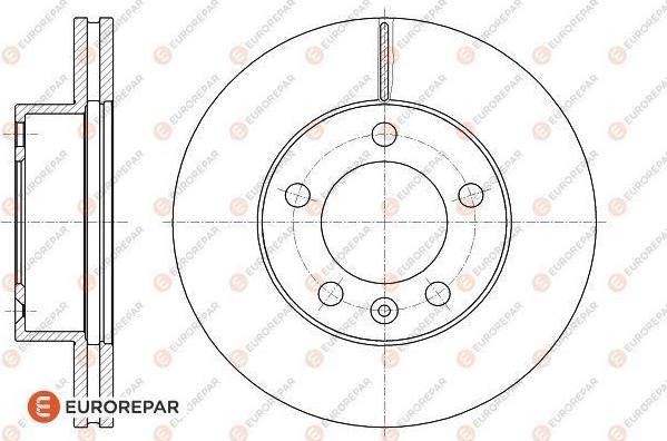 EUROREPAR 1618885880 - Disque de frein cwaw.fr