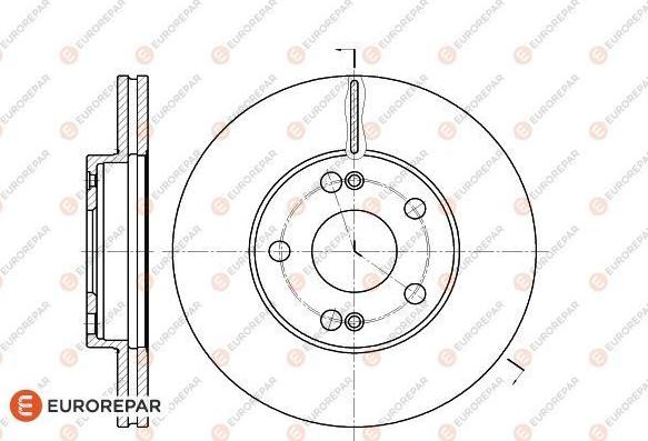 EUROREPAR 1618881780 - Disque de frein cwaw.fr