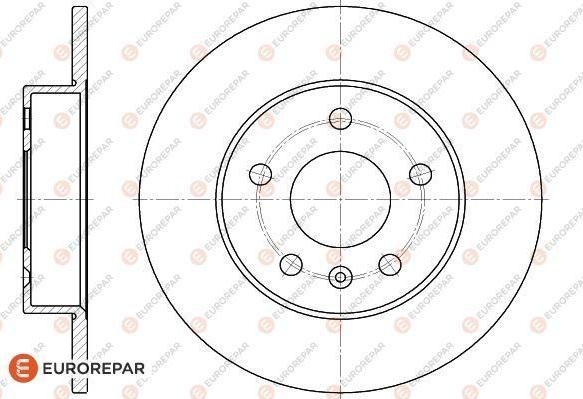 EUROREPAR 1618883180 - Disque de frein cwaw.fr