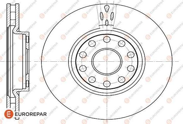 EUROREPAR 1618882580 - Disque de frein cwaw.fr