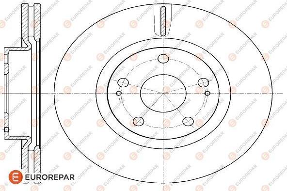 EUROREPAR 1618887580 - Disque de frein cwaw.fr