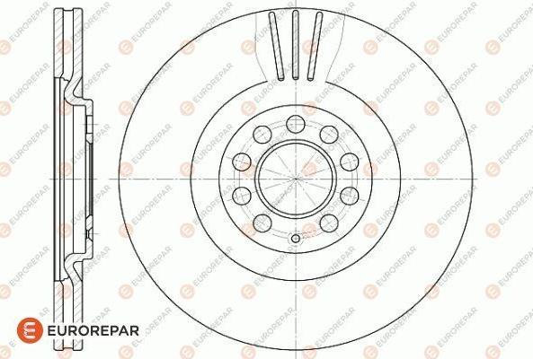 EUROREPAR 1618887180 - Disque de frein cwaw.fr