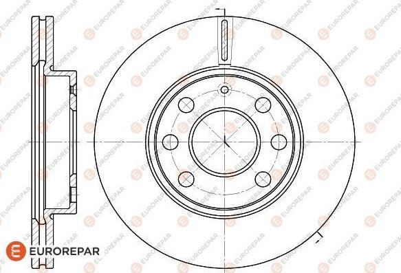 EUROREPAR 1618879480 - Disque de frein cwaw.fr