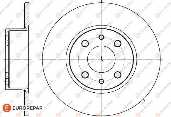 EUROREPAR 1618874480 - Disque de frein cwaw.fr