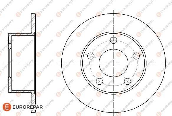 EUROREPAR 1618874680 - Disque de frein cwaw.fr