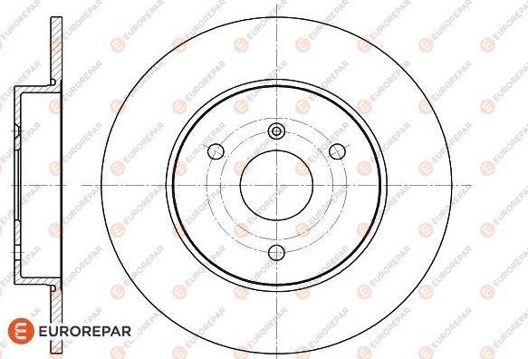 EUROREPAR 1618876980 - Disque de frein cwaw.fr