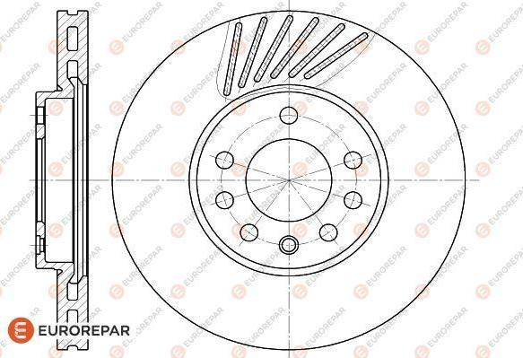 EUROREPAR 1618876780 - Disque de frein cwaw.fr