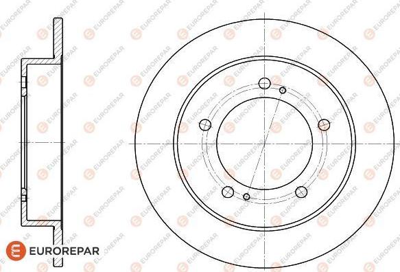 EUROREPAR 1618870680 - Disque de frein cwaw.fr