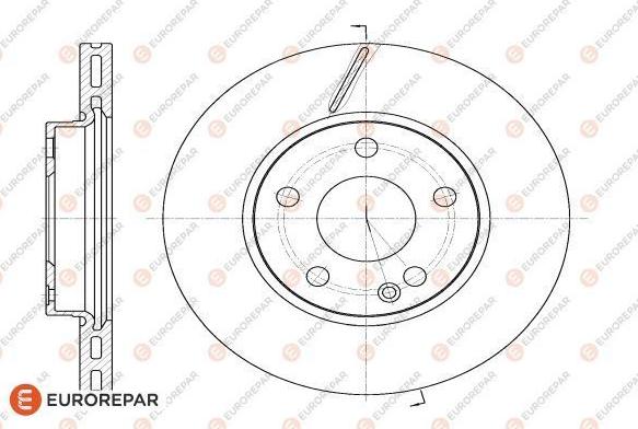 EUROREPAR 1618870380 - Disque de frein cwaw.fr