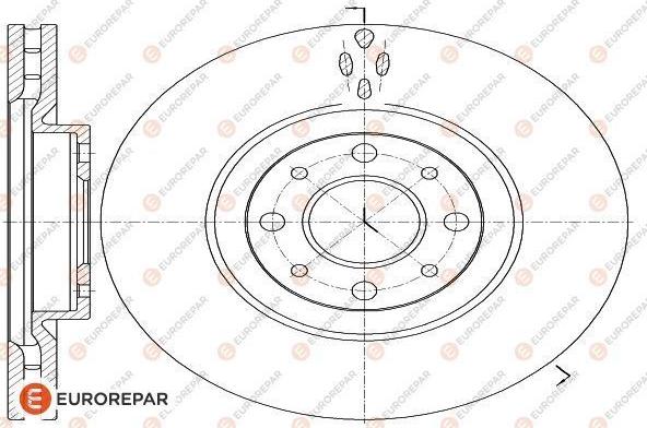 EUROREPAR 1618873680 - Disque de frein cwaw.fr