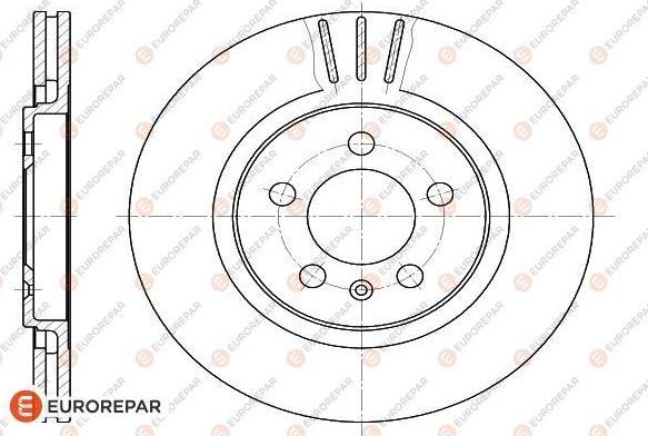 EUROREPAR 1618877880 - Disque de frein cwaw.fr