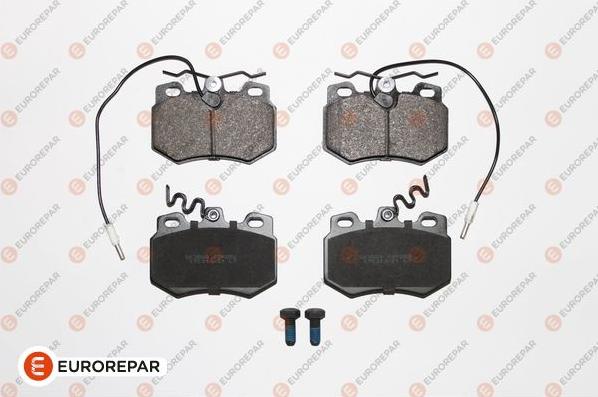 EUROREPAR 1617248480 - Kit de plaquettes de frein, frein à disque cwaw.fr