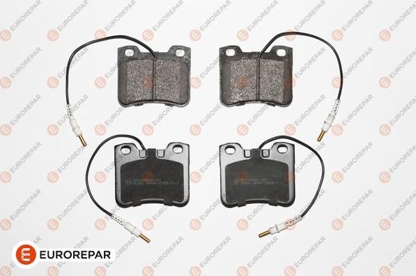 EUROREPAR 1617248680 - Kit de plaquettes de frein, frein à disque cwaw.fr