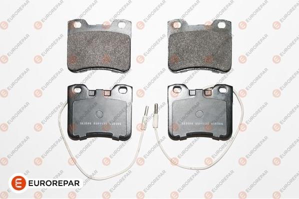 EUROREPAR 1617248880 - Kit de plaquettes de frein, frein à disque cwaw.fr