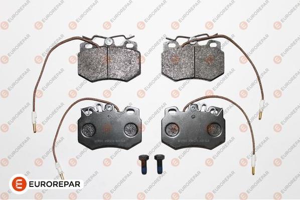 EUROREPAR 1617248380 - Kit de plaquettes de frein, frein à disque cwaw.fr