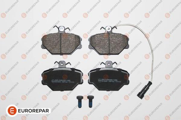 EUROREPAR 1617259980 - Kit de plaquettes de frein, frein à disque cwaw.fr