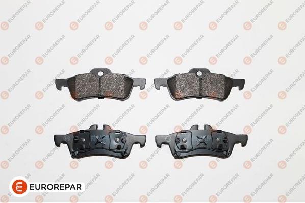 EUROREPAR 1617259280 - Kit de plaquettes de frein, frein à disque cwaw.fr