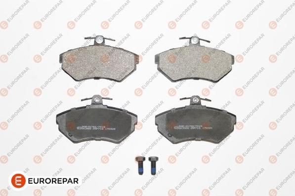 EUROREPAR 1617254380 - Kit de plaquettes de frein, frein à disque cwaw.fr