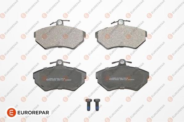 EUROREPAR 1617254280 - Kit de plaquettes de frein, frein à disque cwaw.fr