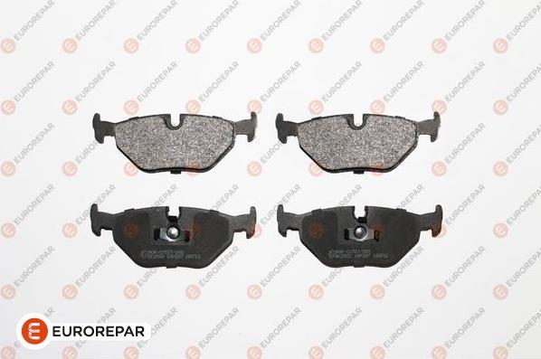 EUROREPAR 1617255480 - Kit de plaquettes de frein, frein à disque cwaw.fr