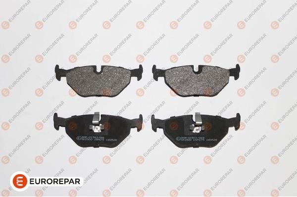 EUROREPAR 1617255280 - Kit de plaquettes de frein, frein à disque cwaw.fr