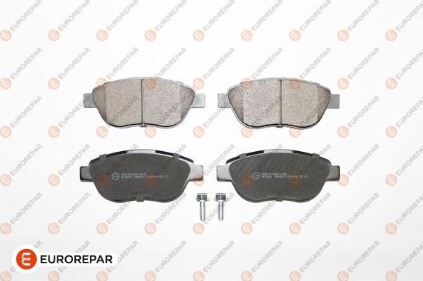 EUROREPAR 1617256680 - Kit de plaquettes de frein, frein à disque cwaw.fr