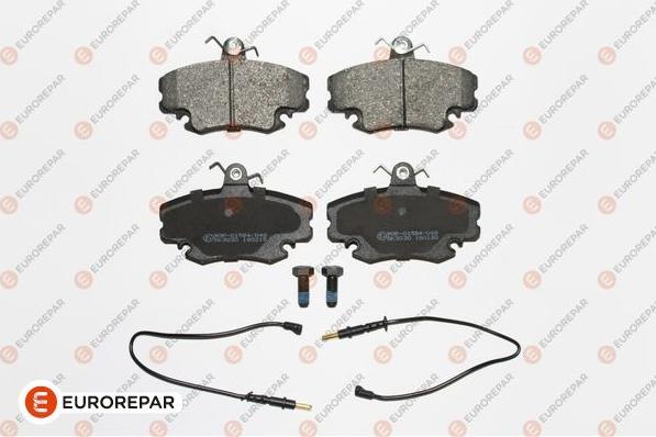 EUROREPAR 1617250880 - Kit de plaquettes de frein, frein à disque cwaw.fr