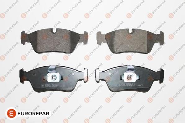 EUROREPAR 1617251580 - Kit de plaquettes de frein, frein à disque cwaw.fr