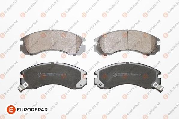 EUROREPAR 1617251680 - Kit de plaquettes de frein, frein à disque cwaw.fr