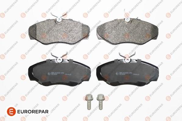 EUROREPAR 1617258080 - Kit de plaquettes de frein, frein à disque cwaw.fr