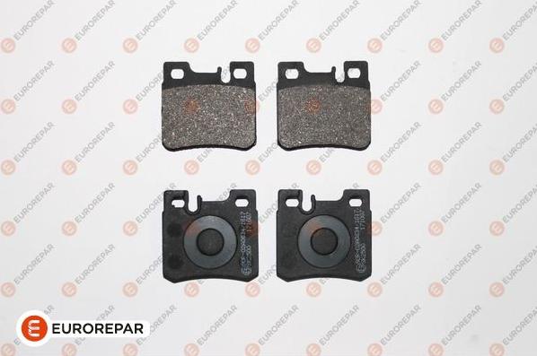 EUROREPAR 1617253480 - Kit de plaquettes de frein, frein à disque cwaw.fr