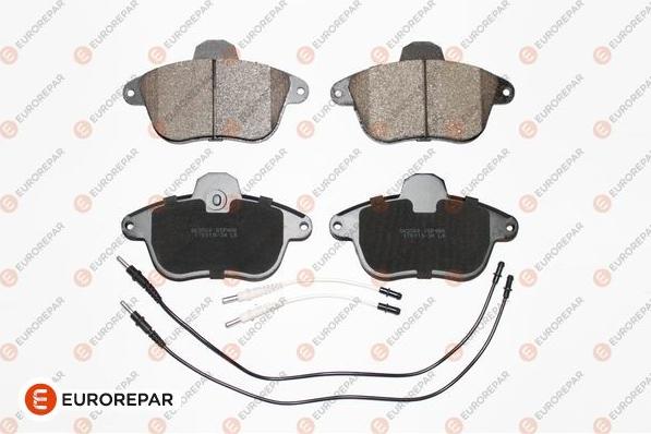 EUROREPAR 1617253180 - Kit de plaquettes de frein, frein à disque cwaw.fr