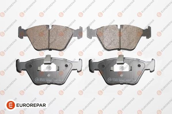 EUROREPAR 1617253880 - Kit de plaquettes de frein, frein à disque cwaw.fr