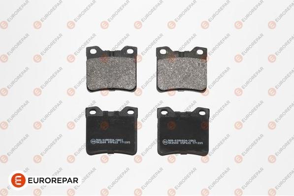 EUROREPAR 1617253280 - Kit de plaquettes de frein, frein à disque cwaw.fr