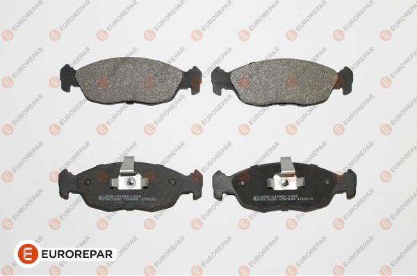 EUROREPAR 1617252480 - Kit de plaquettes de frein, frein à disque cwaw.fr