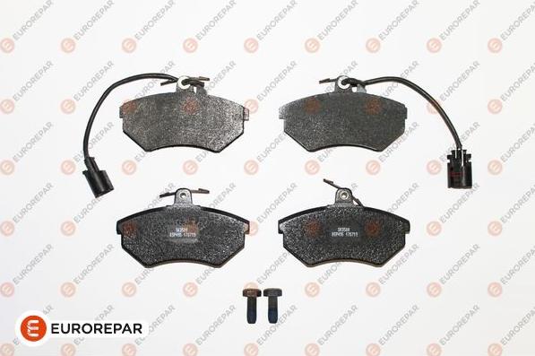 EUROREPAR 1617252080 - Kit de plaquettes de frein, frein à disque cwaw.fr