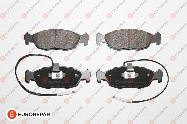 EUROREPAR 1617252380 - Kit de plaquettes de frein, frein à disque cwaw.fr