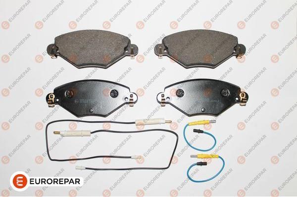 EUROREPAR 1617257180 - Kit de plaquettes de frein, frein à disque cwaw.fr