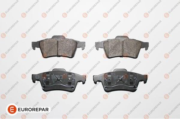 EUROREPAR 1617257880 - Kit de plaquettes de frein, frein à disque cwaw.fr