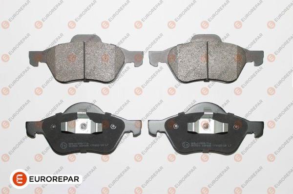 EUROREPAR 1617257380 - Kit de plaquettes de frein, frein à disque cwaw.fr