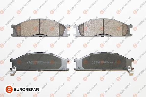 EUROREPAR 1617265880 - Kit de plaquettes de frein, frein à disque cwaw.fr